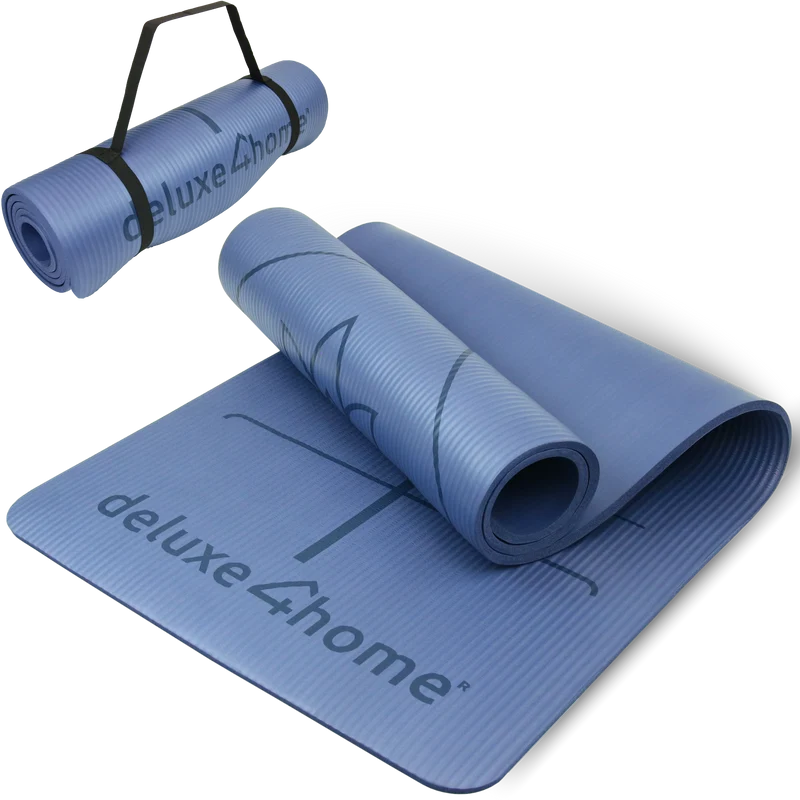 Yogamatte Phthalatfrei Gymnastikmatte rutschfest I mit Tragegurt