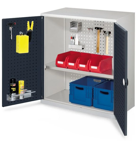 Werkzeugschrank | Mod. 2 | 1000 x 1000 x 500 mm | RAL 7035/7016