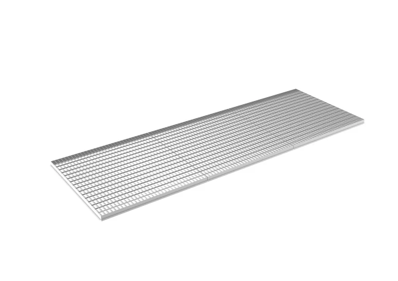 Gitterrostboden MULTIPAL Breite 3300 mm in zwei Tiefen
