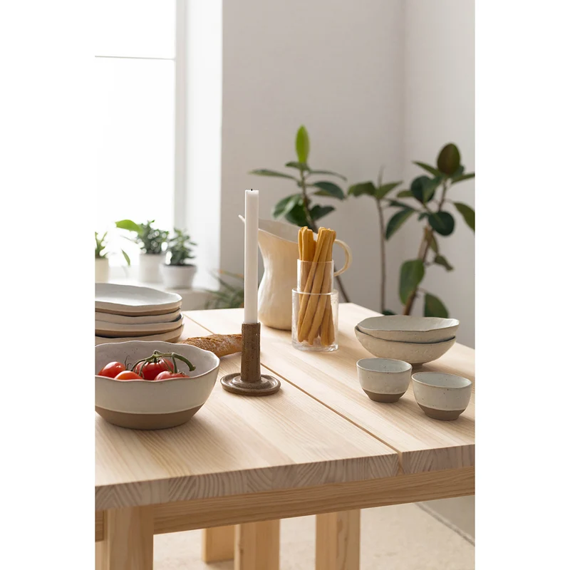 Pals dining table made of solid pine wood 90 x 90 cm