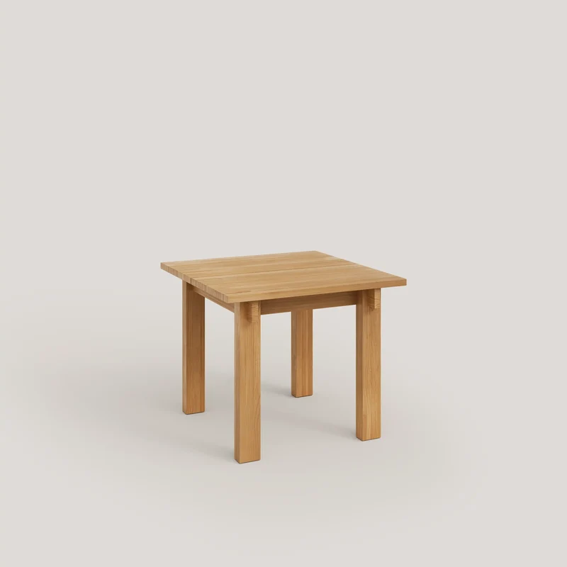 Pals dining table made of solid pine wood 90 x 90 cm