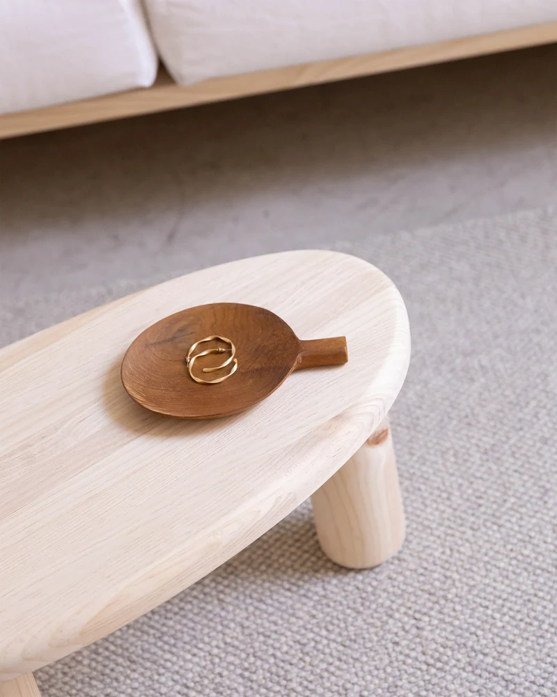 Tuna - Coffee table in pine wood 62 cm