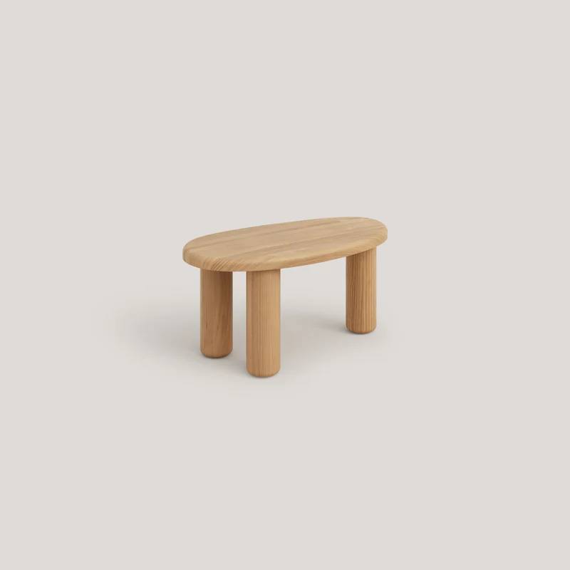 Tuna - Coffee table in pine wood 62 cm
