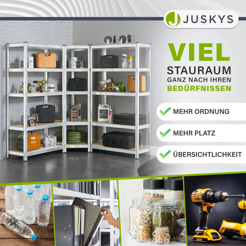 3er Regalsystem 1 Corner & 2 Basic