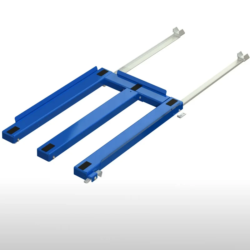 Bodenauszug für schwere Lasten mit einer Auflagefläche von 800x1.200 mm