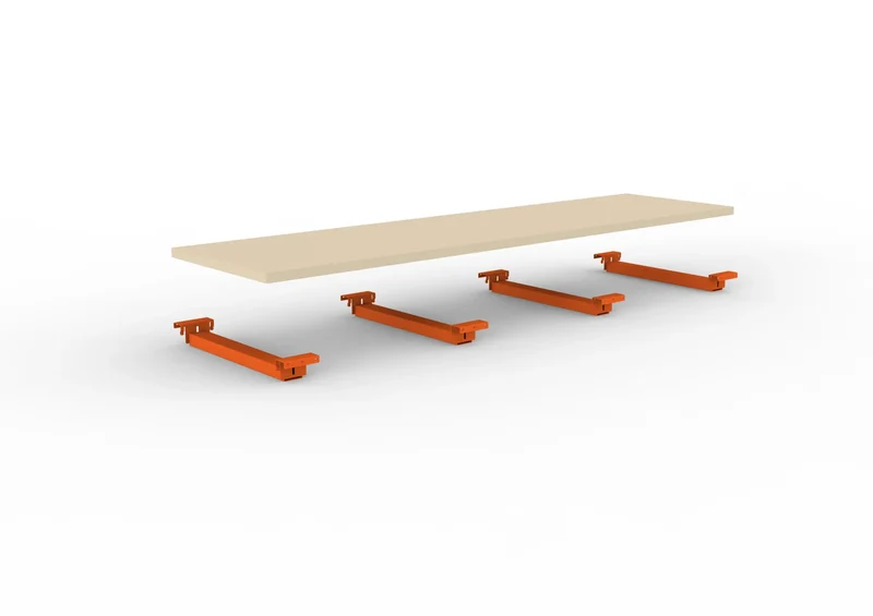 Spanplattenboden MULTIPAL Breite 1825 cm in zwei Tiefen und Stärken