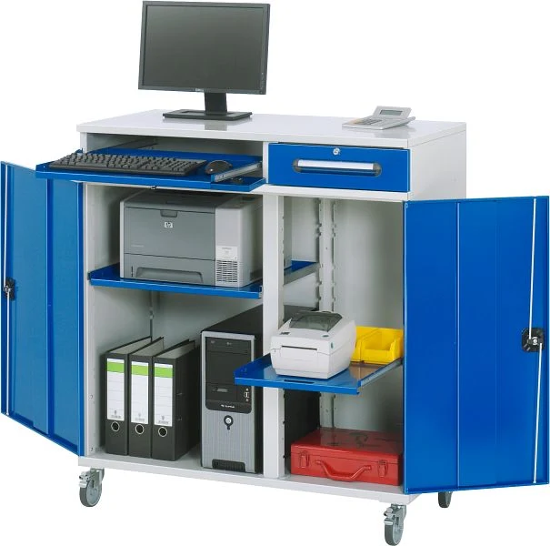 Computer Schrank mit und ohne Rollen | 1100x1185x520 mm | Modell 99
