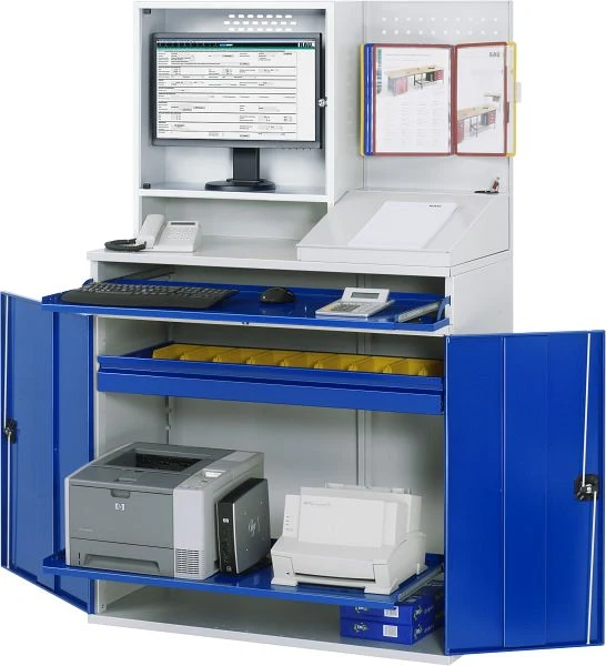 Computer Schrank mit und ohne Rollen | 1100x1770x520 mm | Modell 69