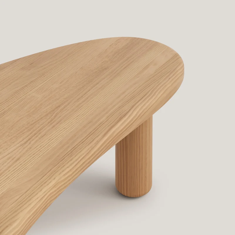Tramadiu - Coffee table in pine wood 130 cm