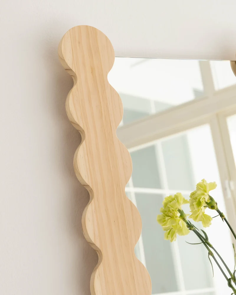 Saladeta solid wood mirror 52 x 77 cm