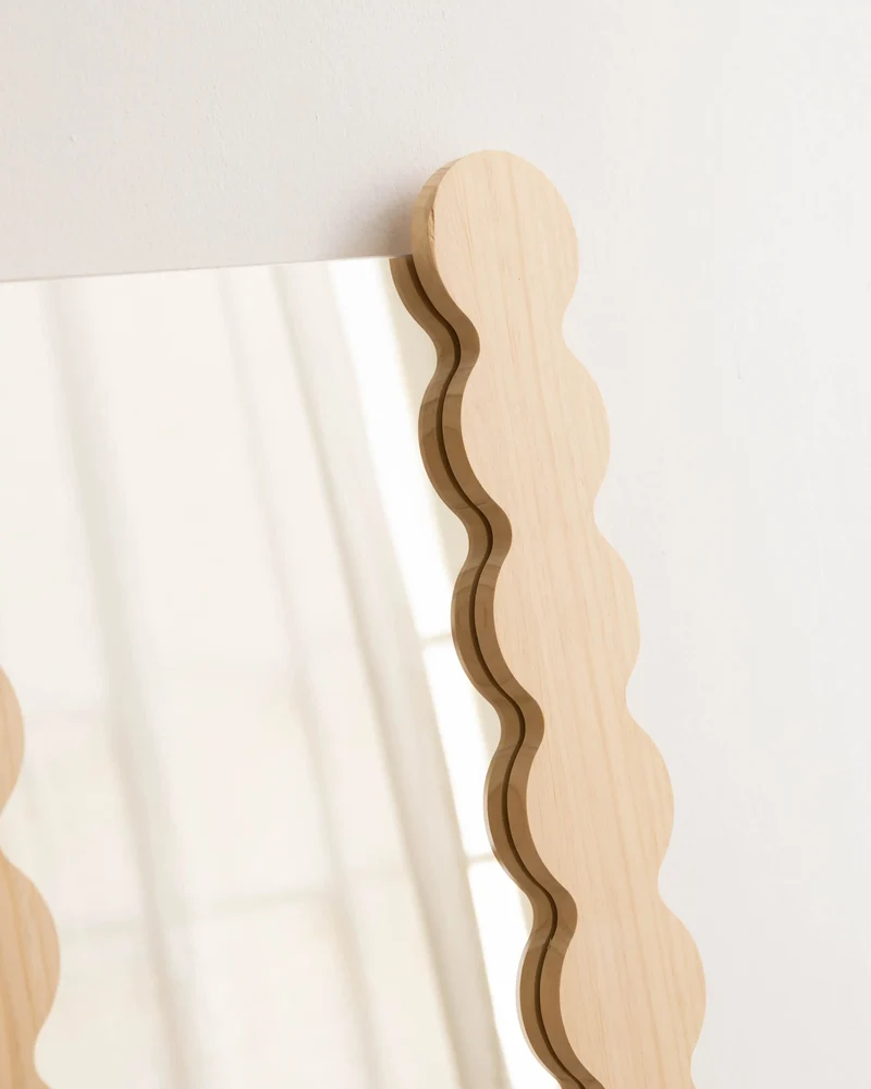 Salada solid wood mirror 52 x 143 cm