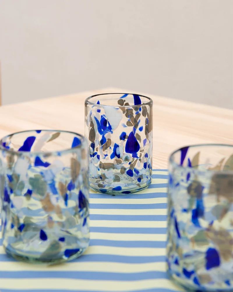 Alaró hand-blown glass tumbler