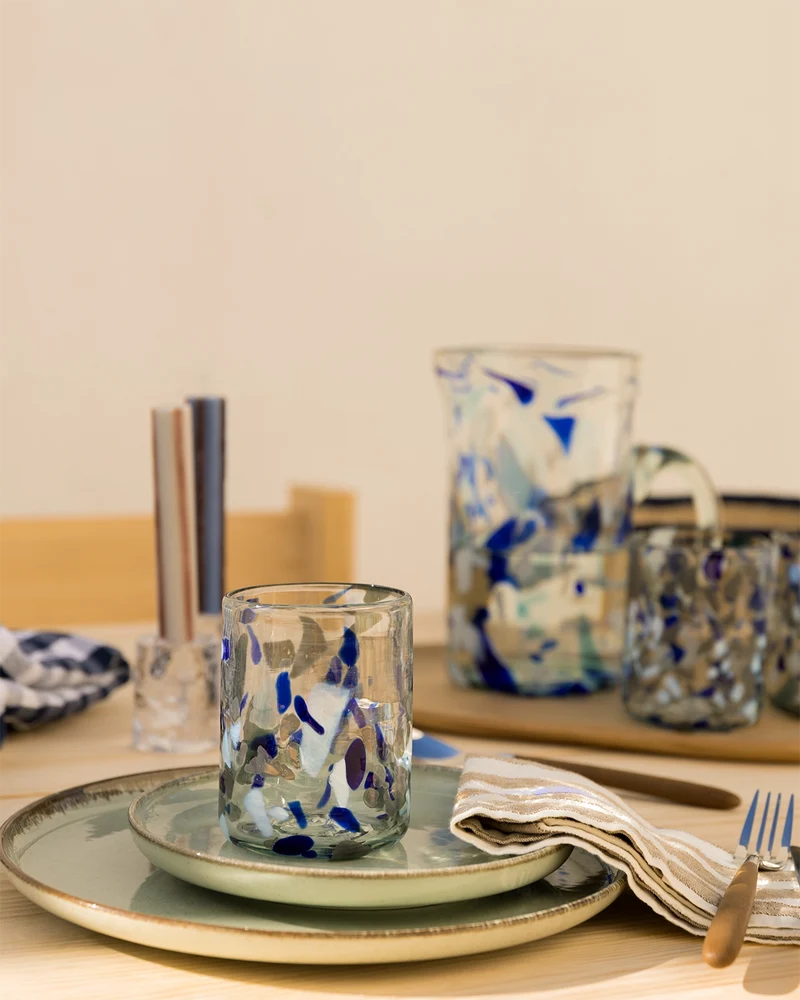 Alaró hand-blown glass tumbler