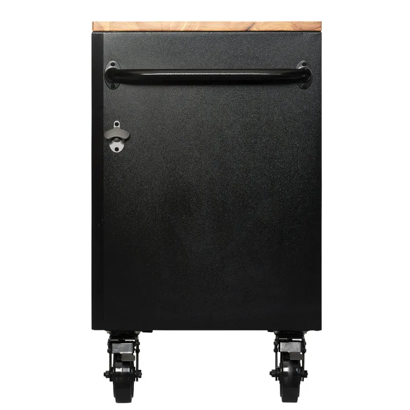 BUNKER 15 Drawer Workbench Roller Tool Cabinet, 61"
