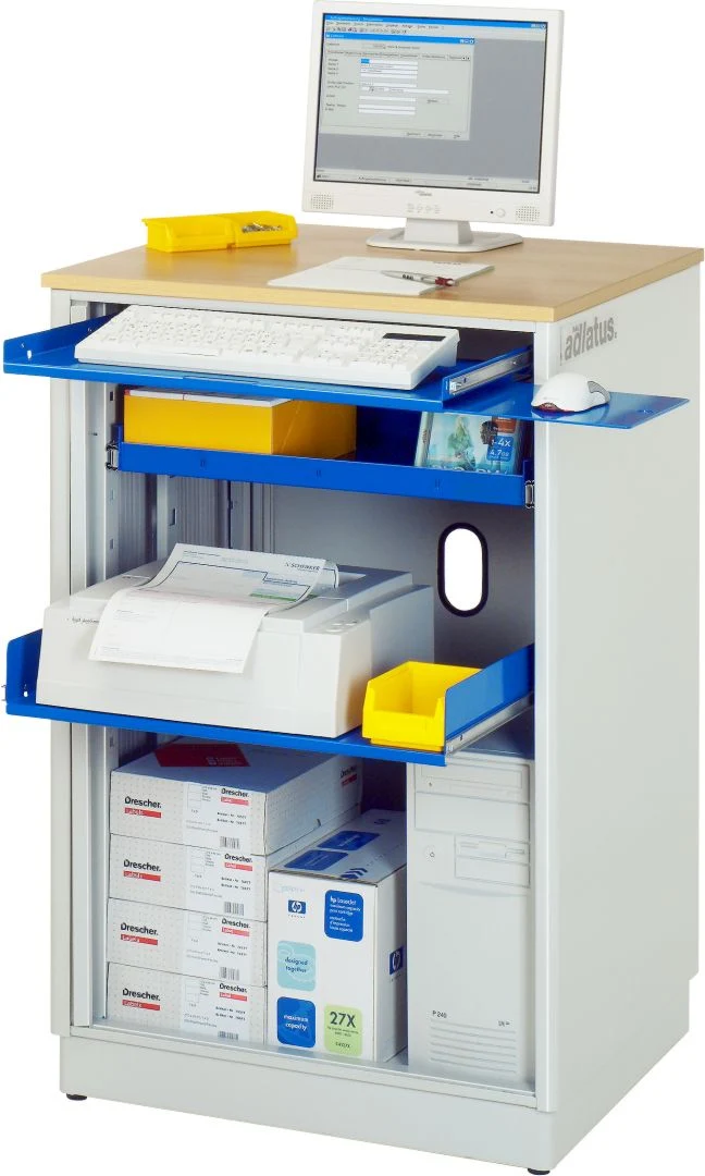 Computer-Station von Rau | Stationär und ohne Rollen