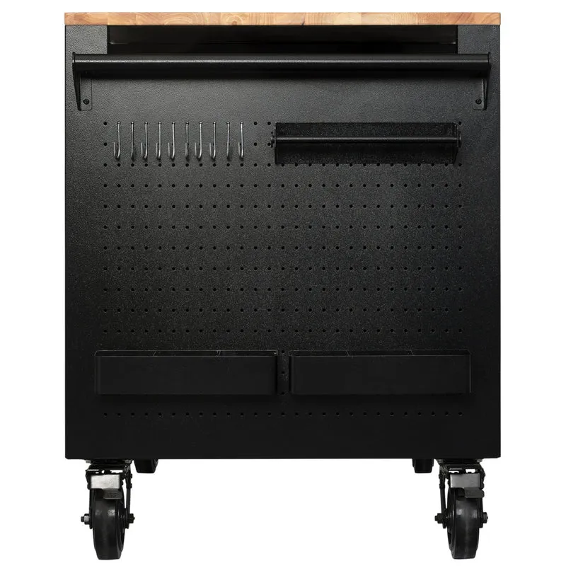 BUNKER Multi-Functional Workbench Roller Tool Cabinet, 14 Drawer, 48"