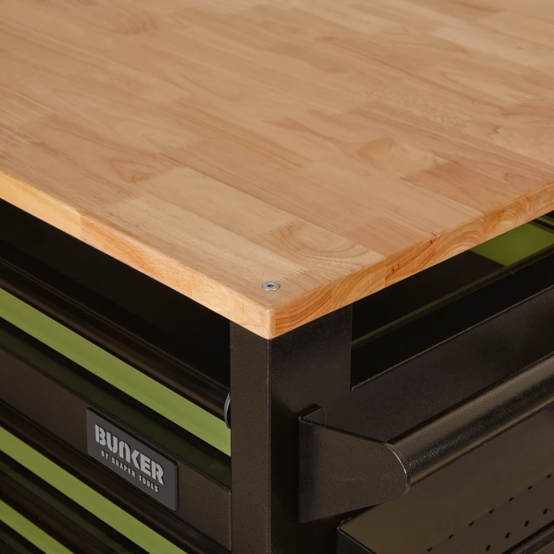 BUNKER Multi-Functional Workbench Roller Tool Cabinet, 14 Drawer, 48"
