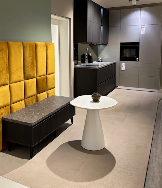 Küche AV3090 GL Sandgrau Metallic Grau