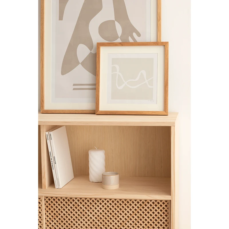 Sideboard Mundina in pine with 3 doors 180 cm