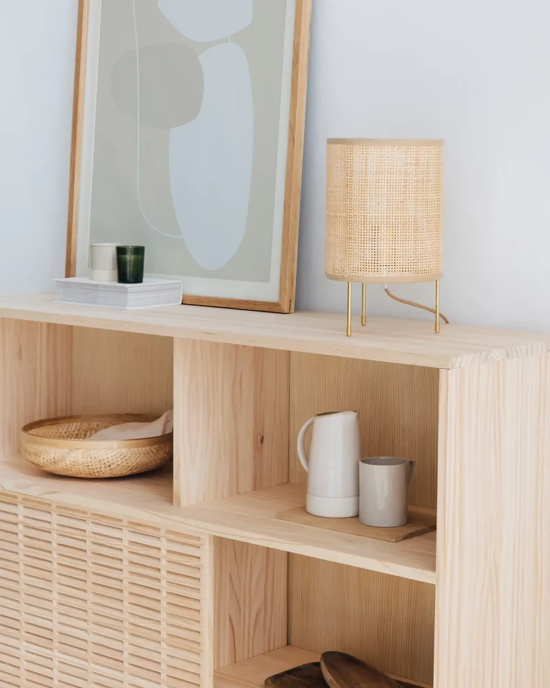 Sideboard Voramar of pine with 3 doors 180 cm