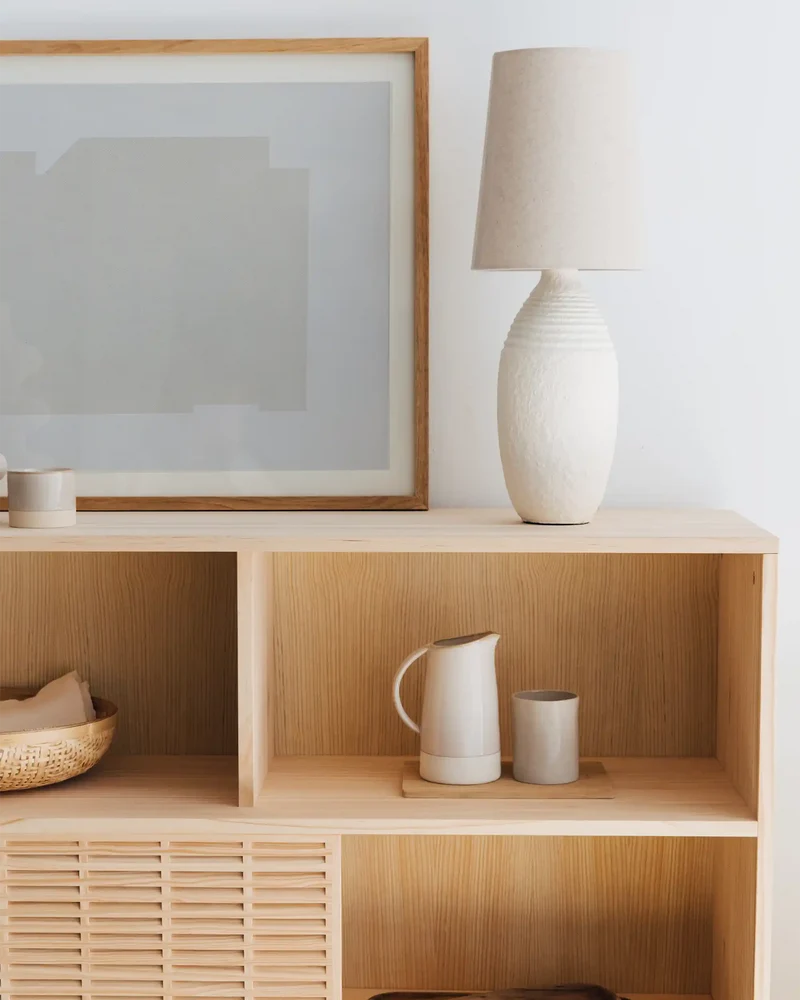 Sideboard Voramar of pine with 3 doors 180 cm
