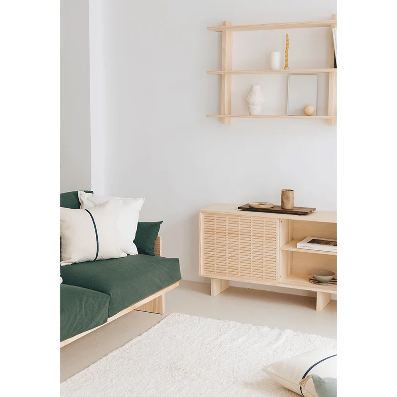 Mistral two-seater sofa Mediterranean style 183 cm