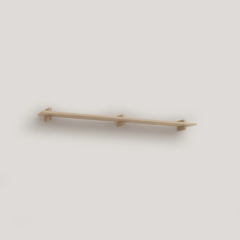 Deyá individual wall shelf from 90 cm to 180 cm