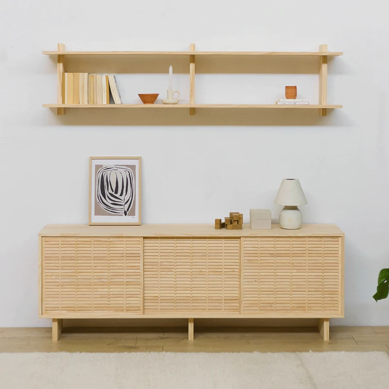 Double wall shelf Soller 90 cm to 180 cm