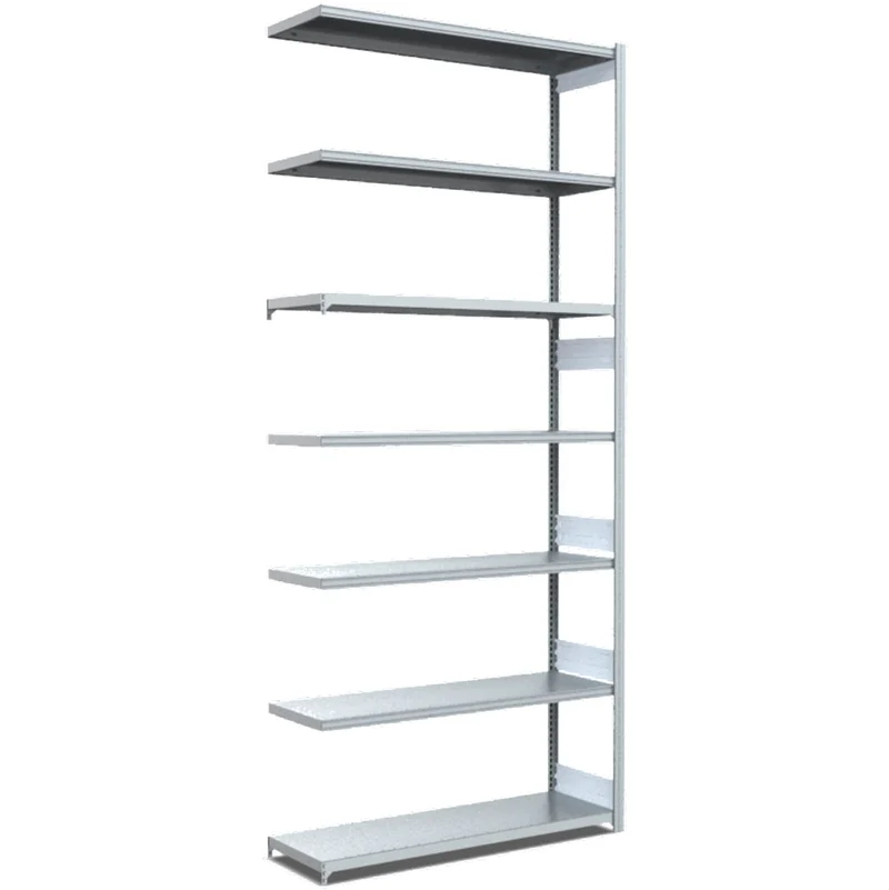 Fachbodenregal Anbauregal Industrieregal | Fachlast 300 kg – verzinktes Stecksystem von BITO