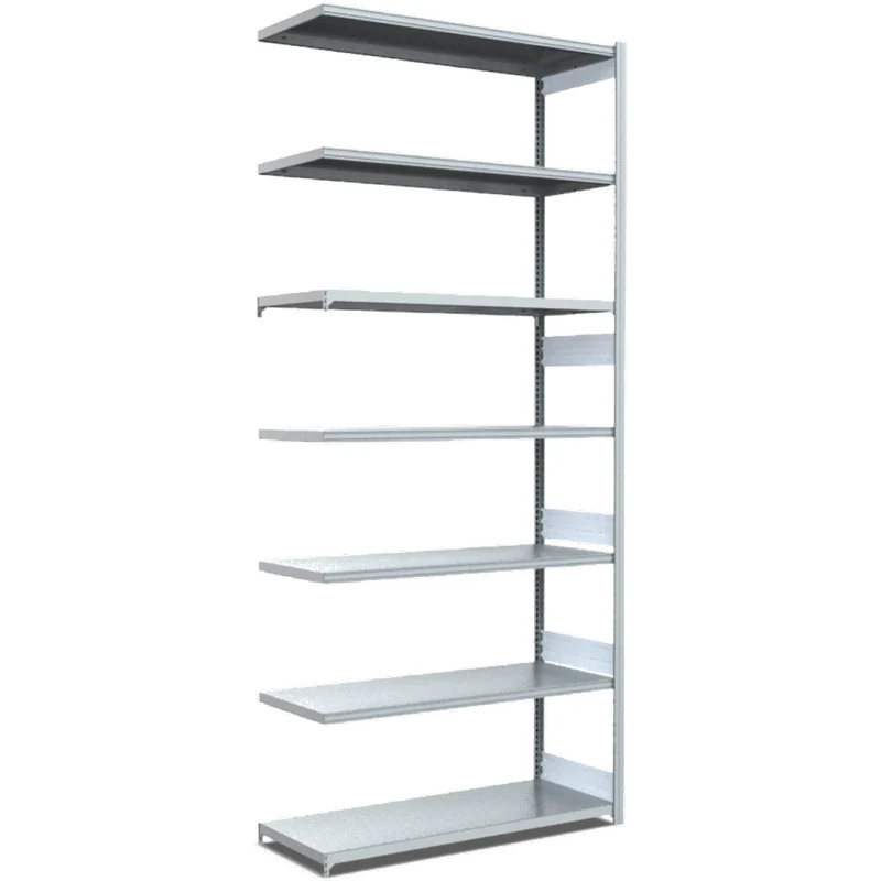 Fachbodenregal Anbauregal Industrieregal | Fachlast 300 kg – verzinktes Stecksystem von BITO