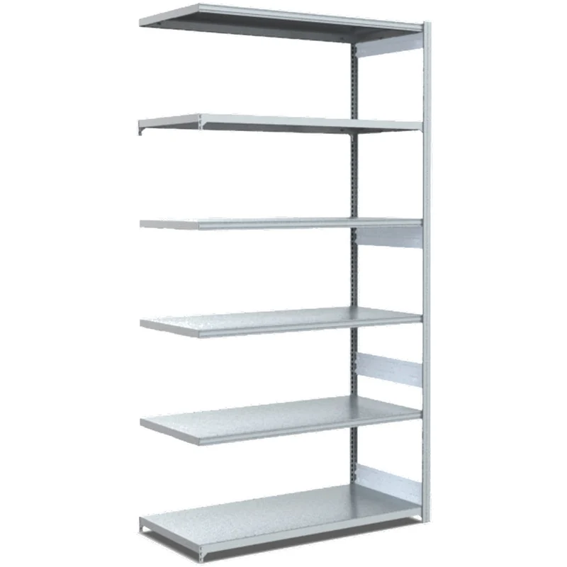 Fachbodenregal Anbauregal Industrieregal | Fachlast 300 kg – verzinktes Stecksystem von BITO