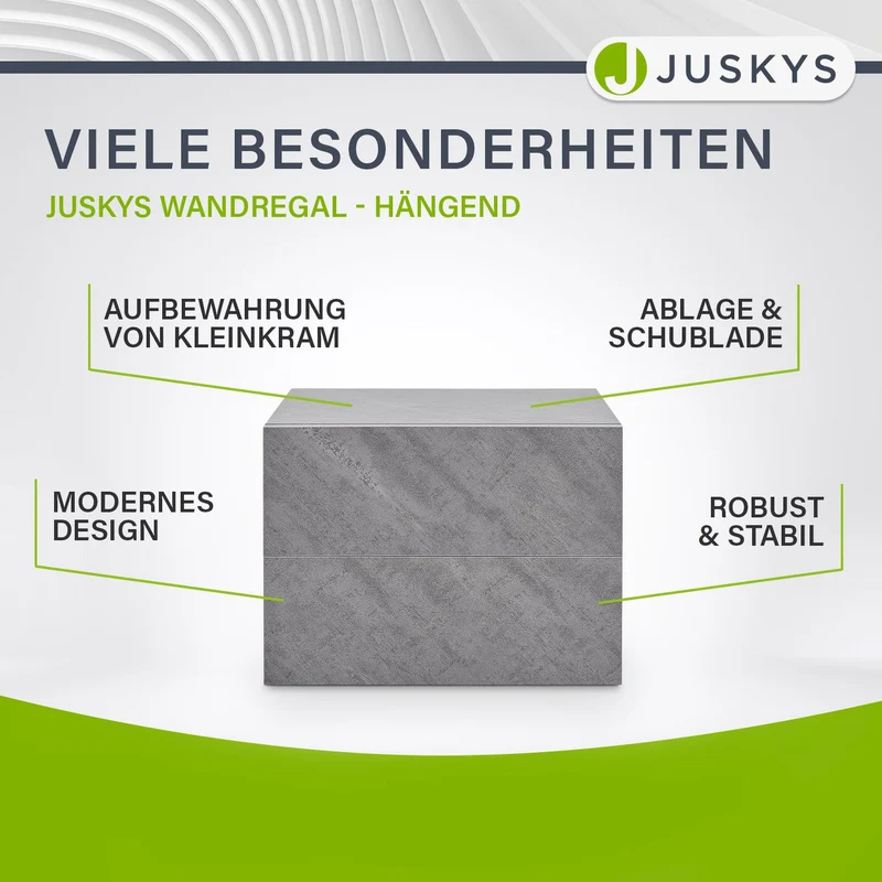 Wandschrank Nachttisch hängend