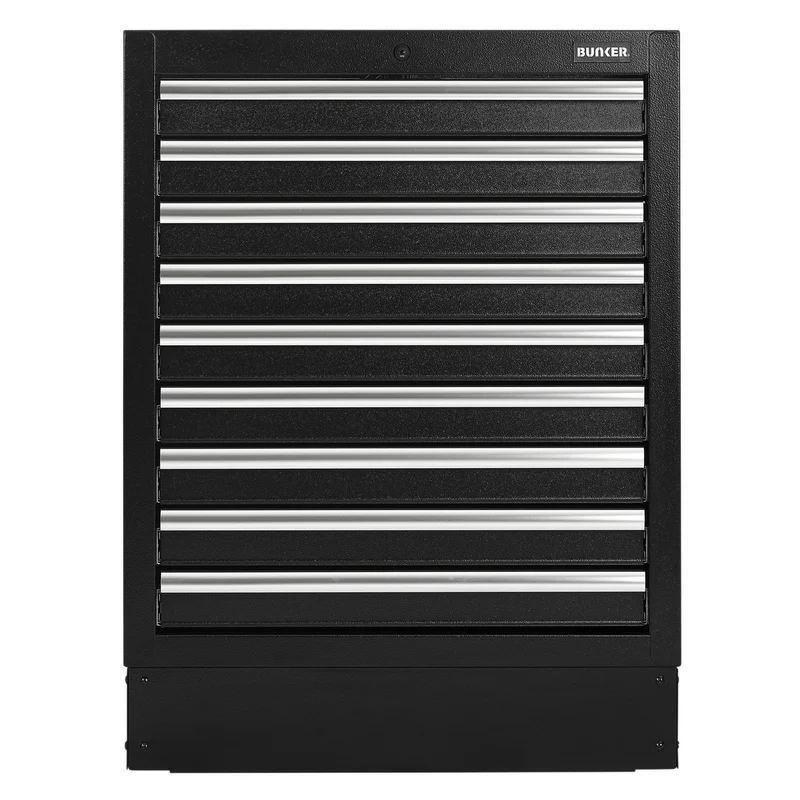 BUNKER Modular Floor Cabinet, 9 Drawer, 680mm