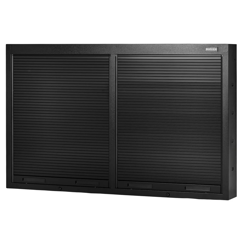BUNKER Modular Wall Cabinet with Tambour Doors, 1360mm