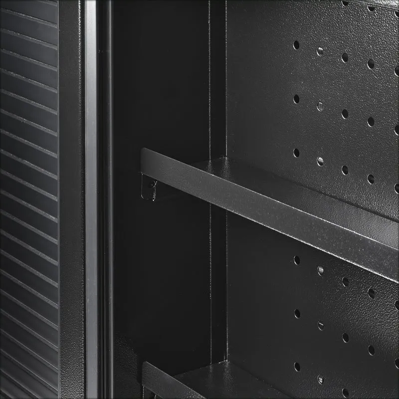 BUNKER Modular Wall Cabinet with Tambour Doors, 1360mm