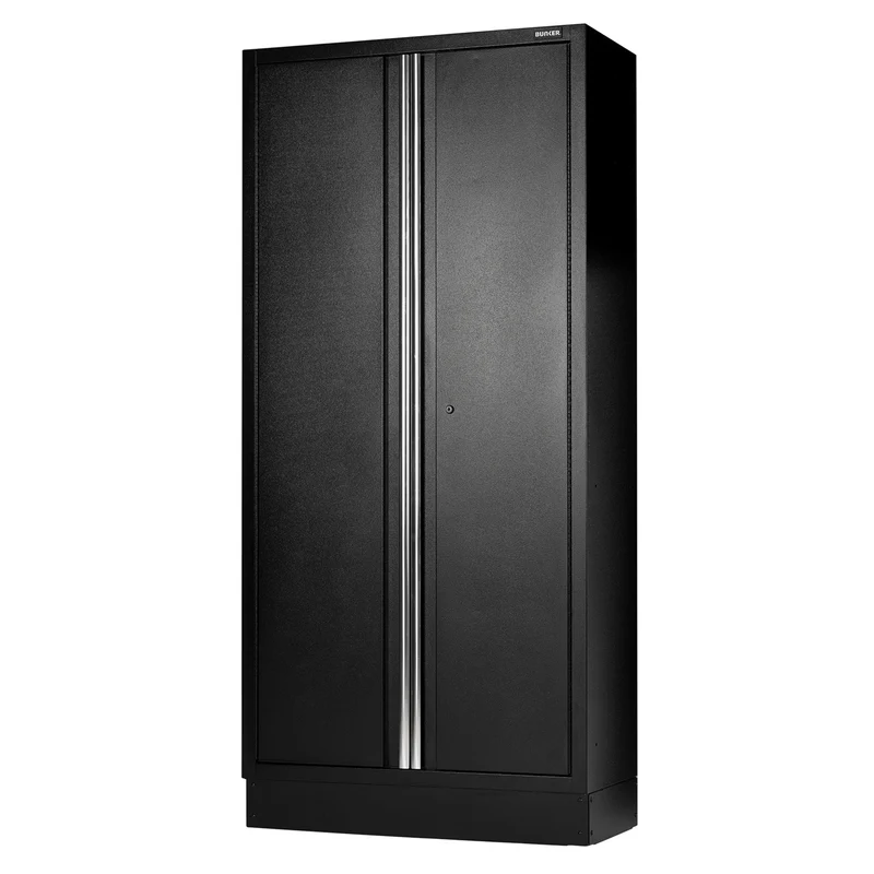 BUNKER Modular Tall Floor Cabinet, 2 Door, 4 Drawer, 2000mm