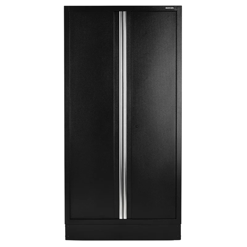 BUNKER Modular Tall Floor Cabinet, 2 Door, 4 Drawer, 2000mm