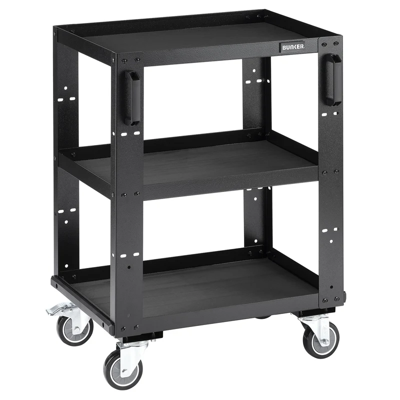BUNKER Modular 3 Tier Tool Trolley, 646mm