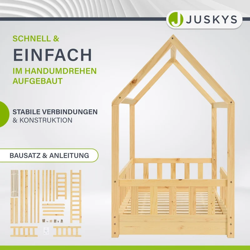 Kinderbett Marli 80 x 160 cm