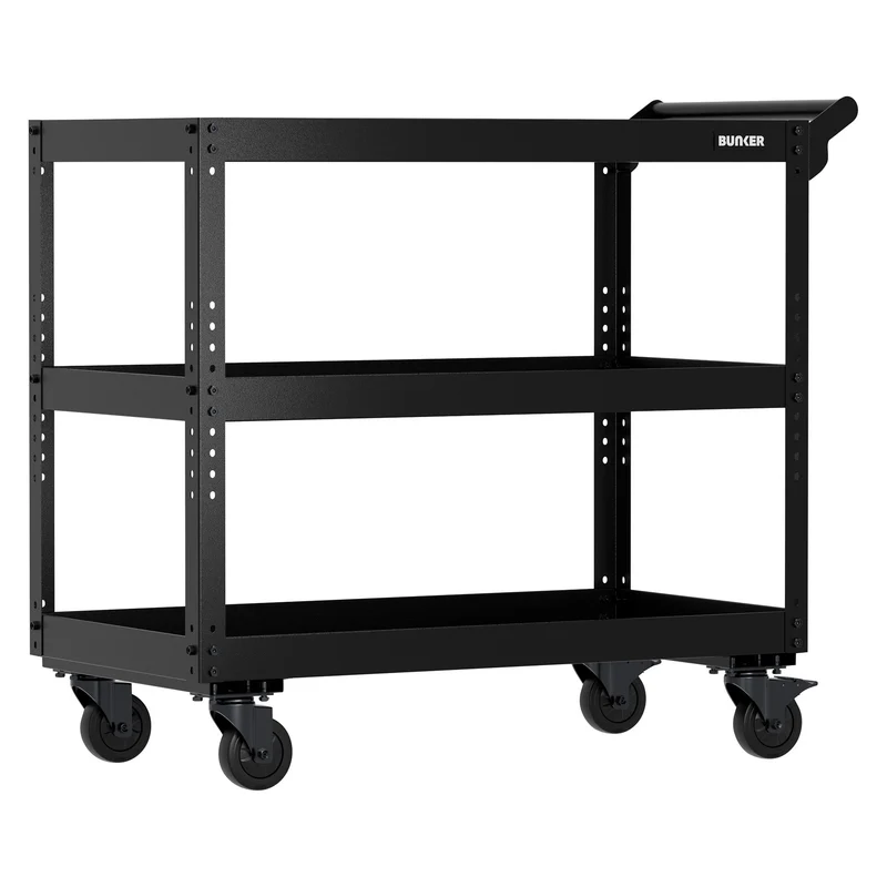 BUNKER 3-Tier Utility Service Cart, 854mm