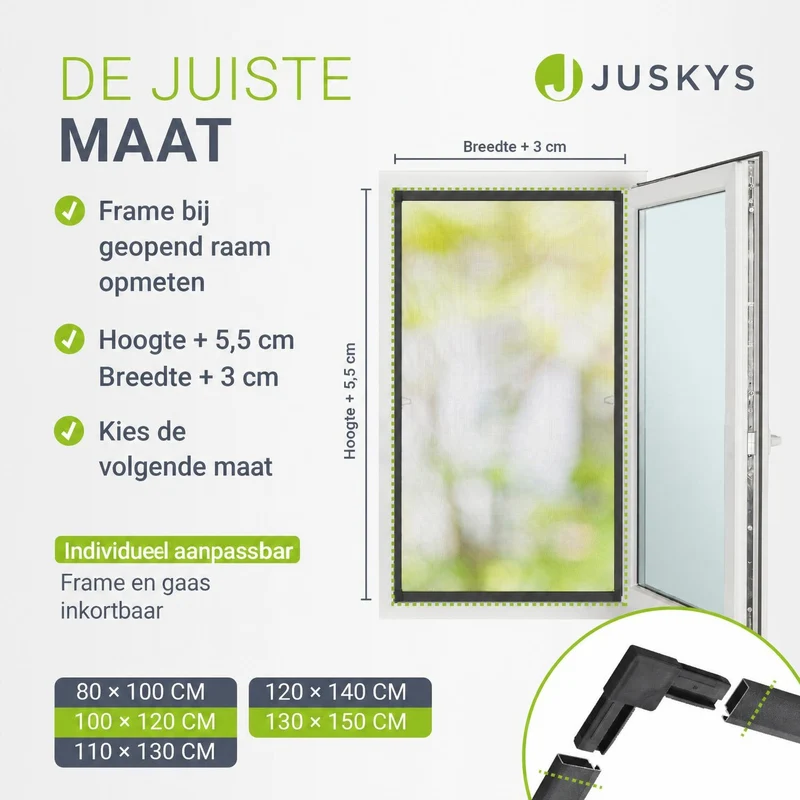 Fliegengitter für Fenster