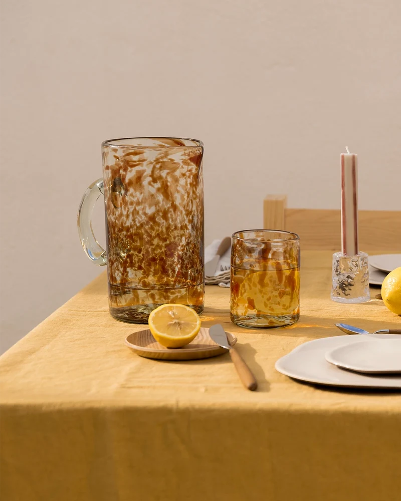 Sineu blown glass jug