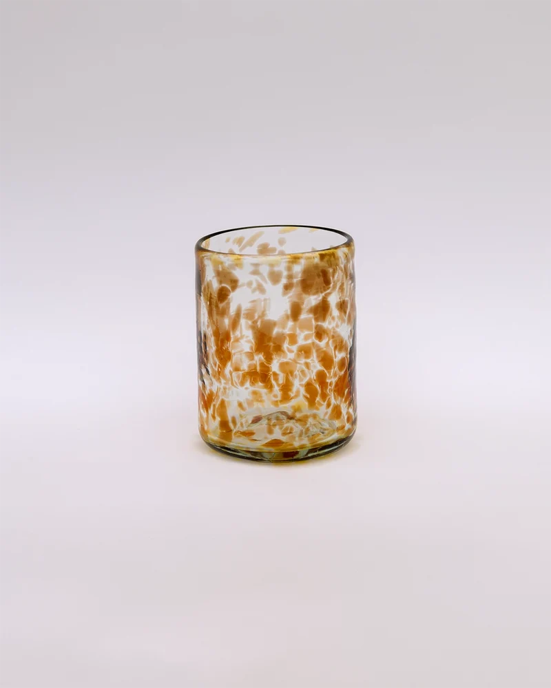 Sineu hand-blown glass tumbler