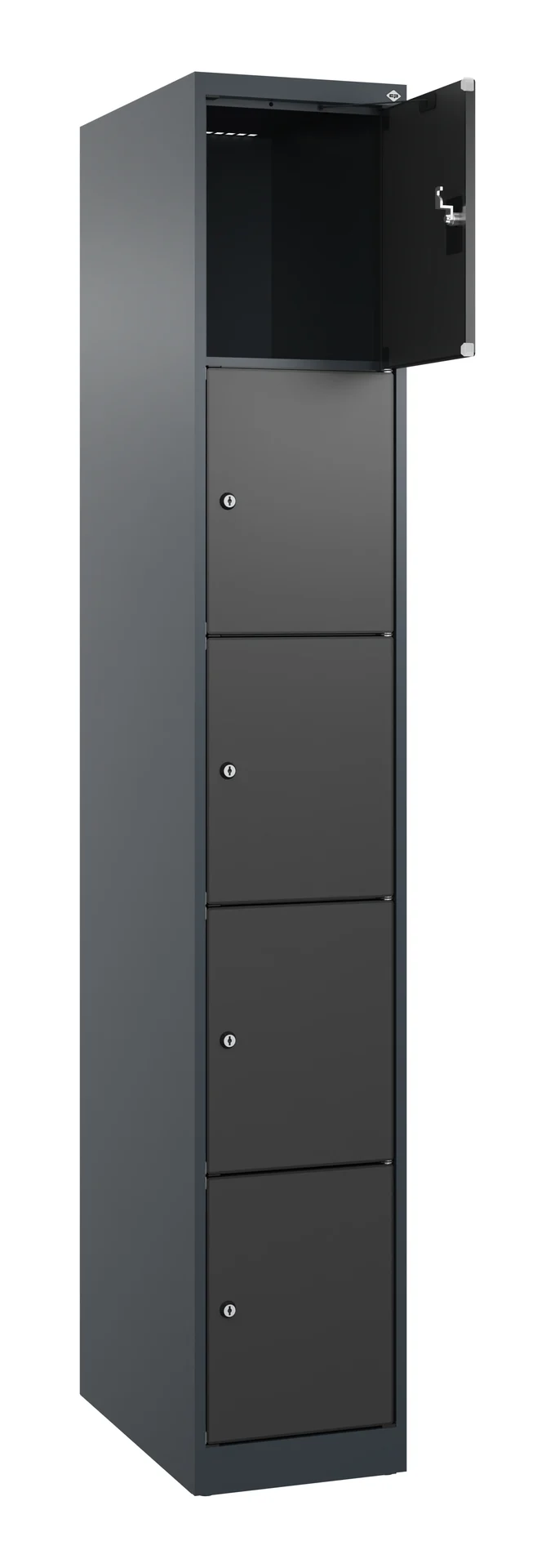 Schließfachschrank von C+P Evolo Plus | 1850x300x500 mm | 3 - 5 Fächer