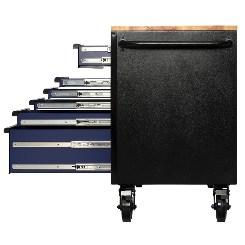BUNKER 10 Drawer Workbench Roller Tool Cabinet, 56"