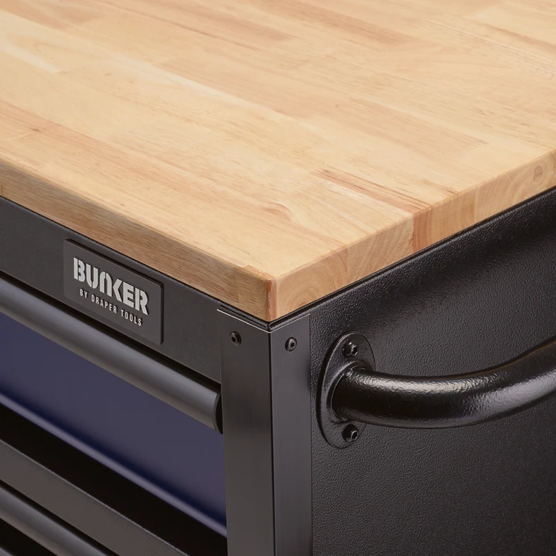 BUNKER 10 Drawer Workbench Roller Tool Cabinet, 56"