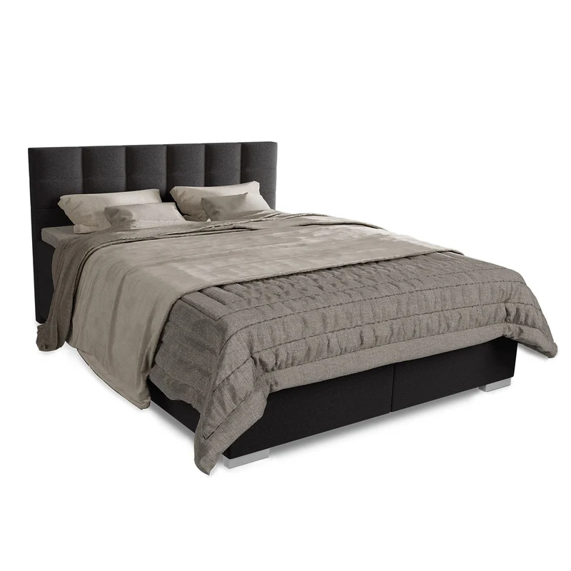 Boxspringbett Seattle - Malmo-Stoff