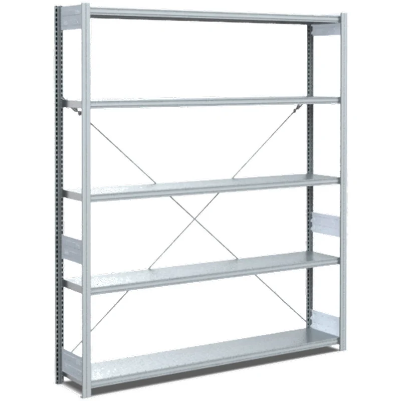 Fachbodenregal Grundregal Fachlast 100 kg – verzinktes Stecksystem von Bito - Einseitig nutzbar
