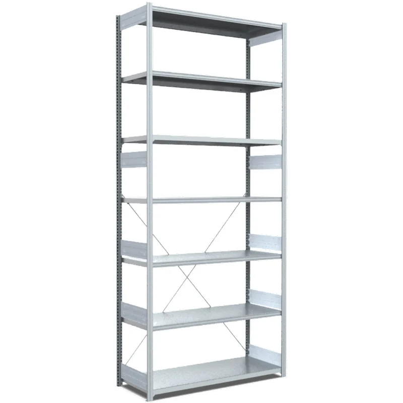 Fachbodenregal Grundregal Industrieregal |Fachlast 300 kg – verzinktes Stecksystem von BITO