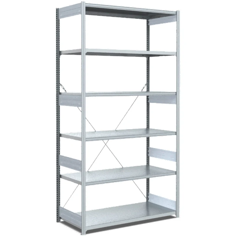 Fachbodenregal Grundregal Industrieregal |Fachlast 300 kg – verzinktes Stecksystem von BITO